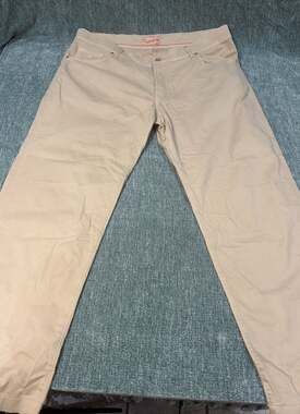 Marco Pescarolo Casual Pants Size 56 Tan Cotton Men’s